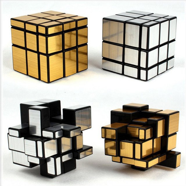 Soulbao Spiegel Zauberwürfel 2x2 3x3, Lernspielzeug, Puzzle - Bild 1
