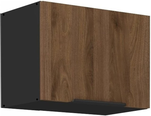 Küchen-Kurzhängeschrank MONZA in Okapi Nußbaum, Wandmontage, Breite: 50 cm - Bild 1