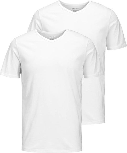 Jack & Jones T-Shirt V-Neck, Herren - Bild 1