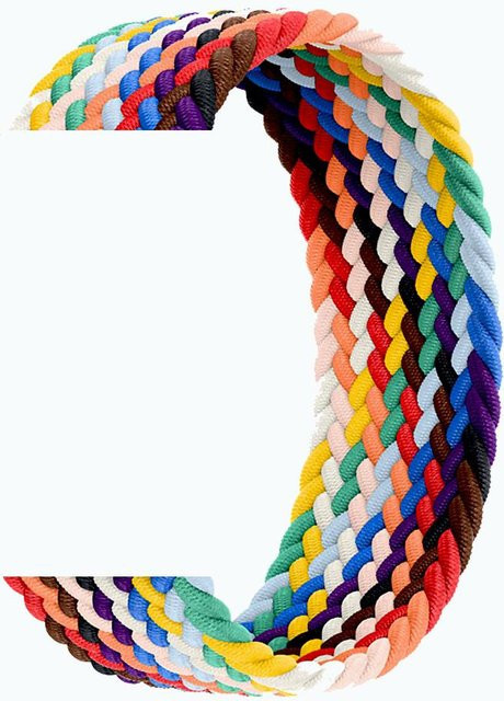 VAORLO Uhrenarmband Nylon, blau, Unisex - Bild 1