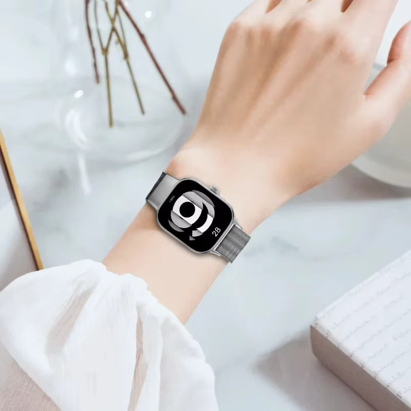 FancyWrist Uhrenarmband Milanese Loop, Edelstahl, Unisex - Bild 3