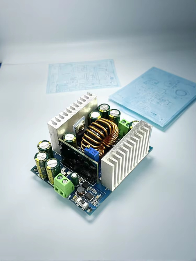 Ziqqucu Einstellbares Step-Down-Spannungsreglermodul 500W CC CV DC 12-95V zu 1,5-90V Konstantstrom-Abwärtswandler - Bild 3