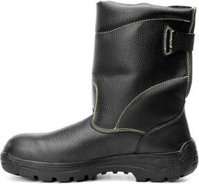 Elten Sicherheitsschlupfstiefel Stan S3 aus Rindleder in Schwarz, Größe 45 - Bild 3