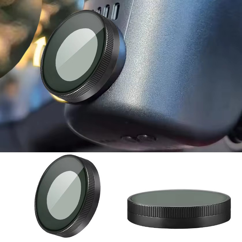 FITCAMX CPL Filter Blendfreies kreisförmiges Polarisationsobjektiv in Schwarz für FITCAMX Dash-Kamera - Bild 2