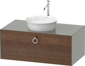 Duravit Waschtischunterschrank White Tulip in Weiß, Wandmontage, B/T/H: 100 x 55 x 40,8 cm - Bild 1