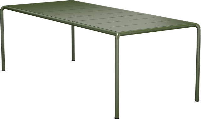 HOUE Avanti Gartentisch und Esstisch aus Metall, Farbe: Grün, B/T: 222 x 98 cm - Bild 1