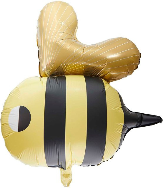Rico Design Folienballon Biene B: 60 cm, H: 70 cm - Bild 1
