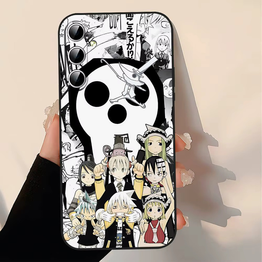 Anime Soul Eater Soft Cover Handyhülle für Samsung Galaxy S21 S22 S23 S24 S25 S26 Ultra FE Plus 5G A52S in Multicolour - Bild 6