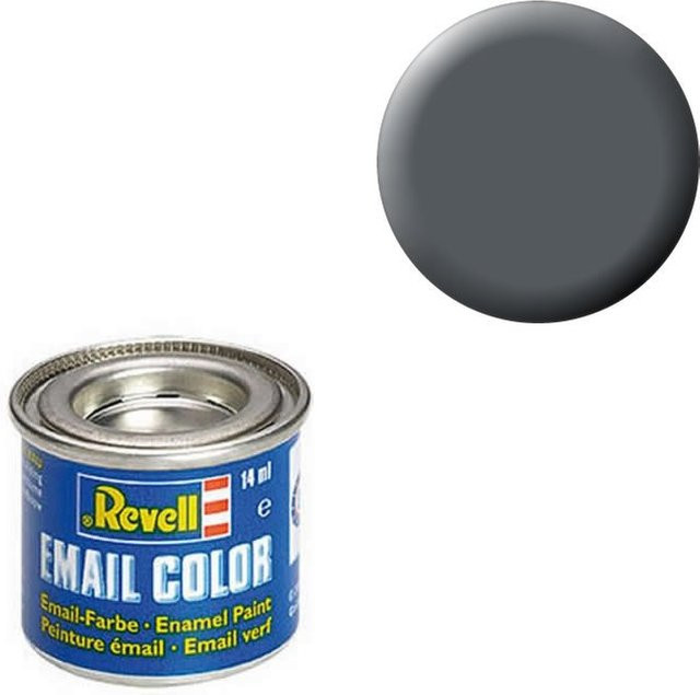 Revell Emaille-Farbe, Dunkel-Grau, 14ml - Bild 2