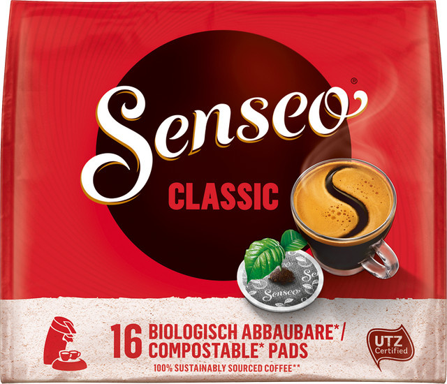 Senseo Kaffee, Klassik/Natur, Pads, 16 Stück - Bild 1