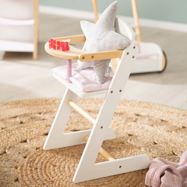 Roba Puppenhochstuhl Scarlett, Weiß, Holz - Bild 1