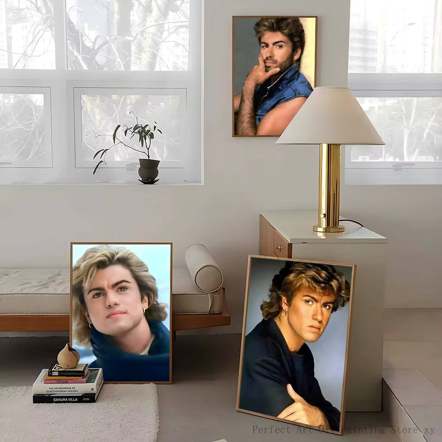 Wasserdichter Wandaufkleber George Michael Poster in Multicolour für deine Heimdekoration - Bild 4