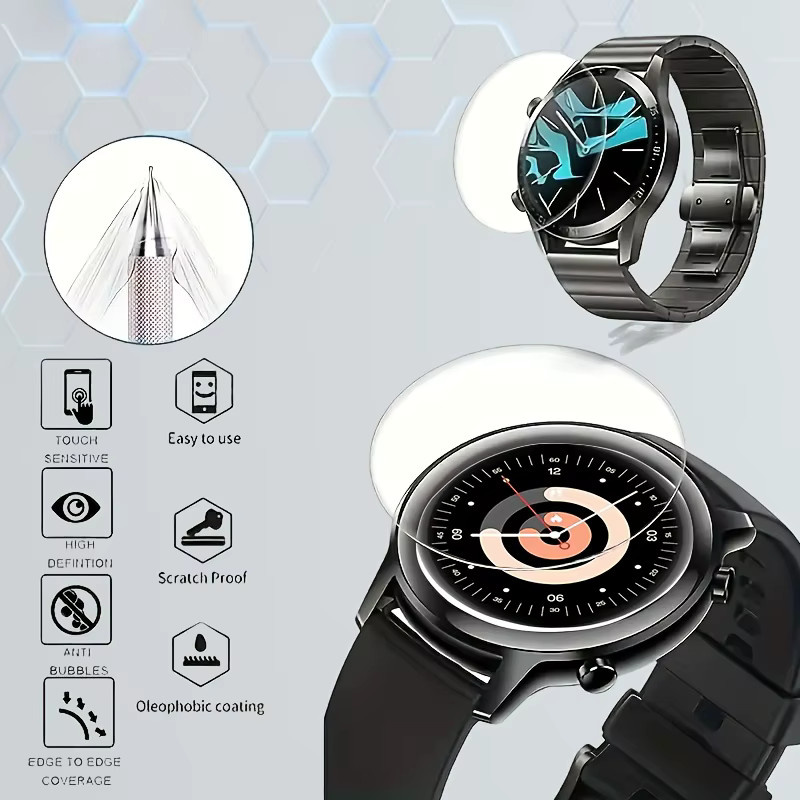 Samsung Hydrogelfolie für Galaxy Watch6 Watch5 Watch4 Watch3, 5 Stück - Bild 4
