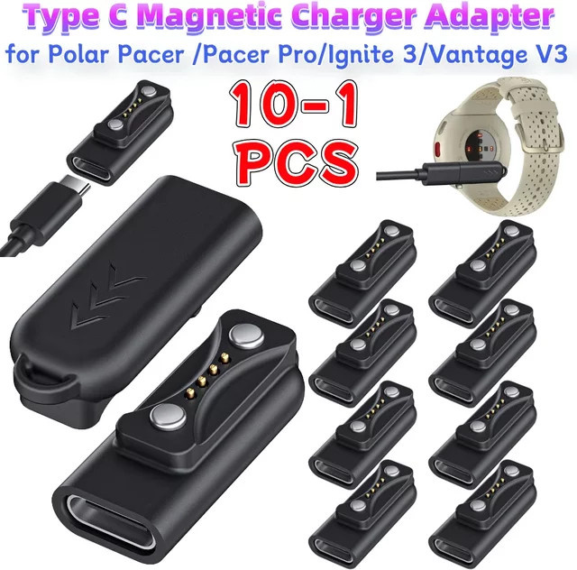 ALLOET Uhren-Ladeadapter USB-C, Schwarz, Unisex - Bild 1
