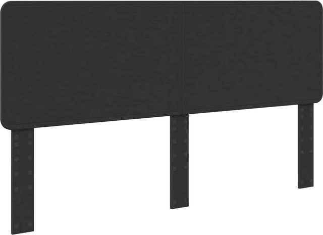 vidaXL Kopfteil in Schwarz und Eichen-Optik aus Holzwerkstoff mit 200 cm Breite - Bild 1