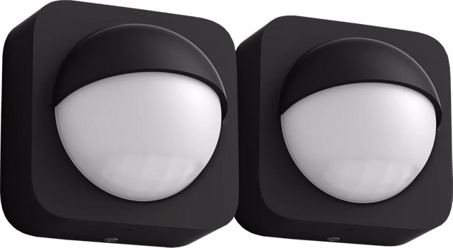 Philips Hue Bewegungssensor für den Außenbereich Doppelpack in Schwarz - Bild 1