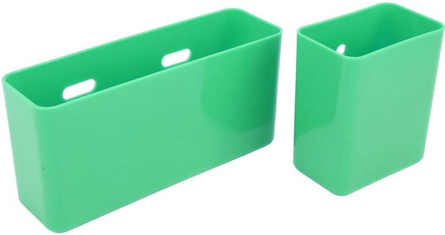 Koogeelife DIY Aufbewahrungsbox in Grün für Handyhüllen, Sonnenbrillen, Kopfhörer und Kosmetik - Bild 1