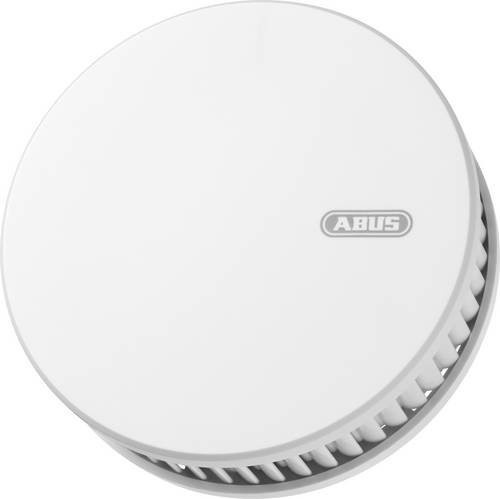 ABUS RWM450 Funk-Rauch- und Hitzemelder in Weiß mit 10-Jahres-Batterie und Magnetbefestigung, vernetzbar und batteriebetrieben - Bild 1