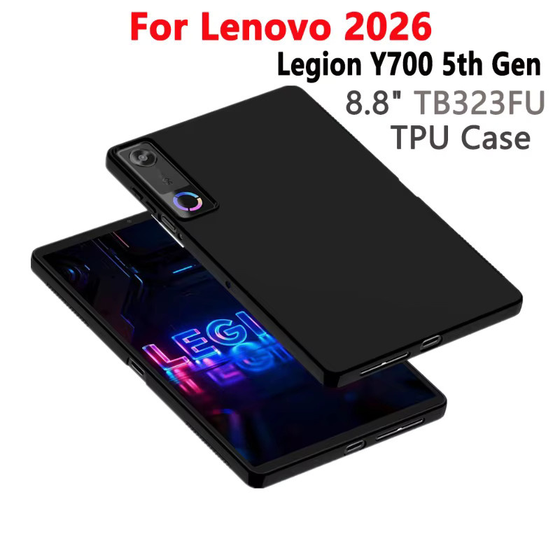 Schutzhülle für Lenovo Legion Y700 5. Generation 8,8 Zoll in Schwarz aus Silikon und TPU mit Airbag-Schutz - Bild 7