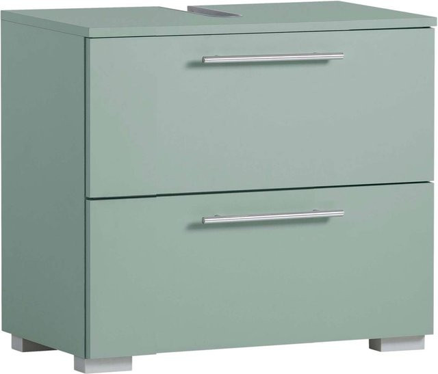 Waschbeckenunterschrank Carlos von Möbelpartner in Pistazie Grün, B/H/T: 60,2 x 59,1 x 35 cm - Bild 1