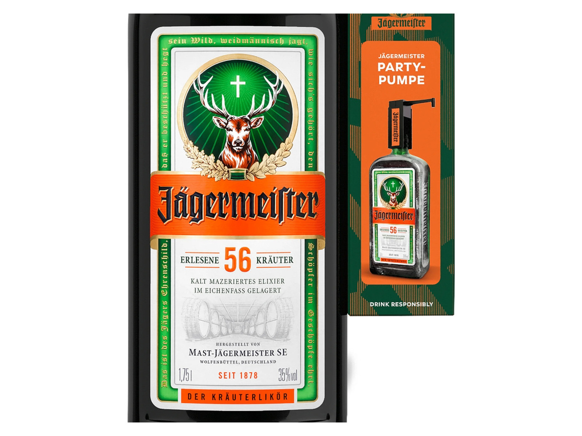 Jägermeister Kräuterlikör 1,75 l - Bild 3