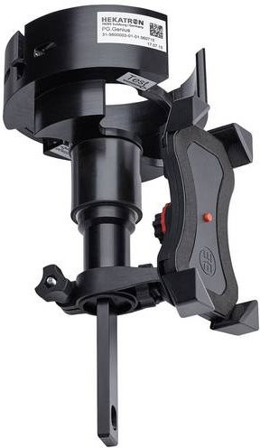 Hekatron PG.Genius Rauchwarnmelder-Prüfgerät in Schwarz, B/T/H: 16,5 x 13,0 x 23,5 cm - Bild 1