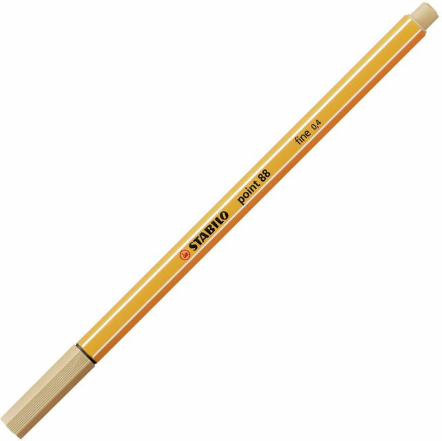 STABILO Point 88 Fineliner 0,4mm in Ocker Hell/Gelb/Orange - Bild 1