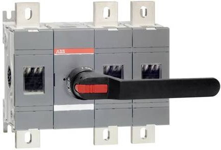 ABB OT1250E12P Lasttrennschalter 1250A 1000V in Schwarz und Grau - Bild 1