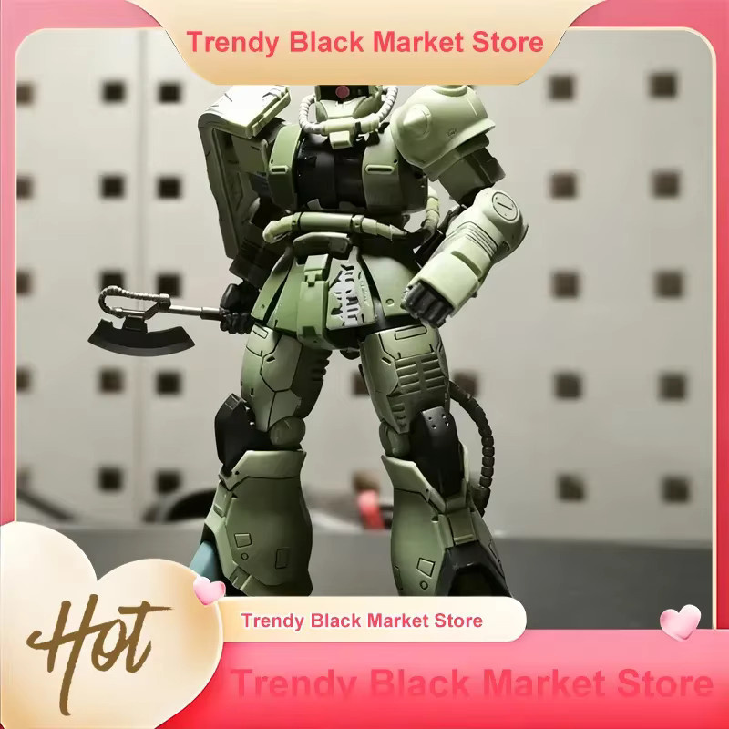 TAKARA TOMY Battle Damaged Green Zaku II Cucuruz Doan'S Island HG1/144 Mech Assembly Model Kit Actionfigur - Bild 2