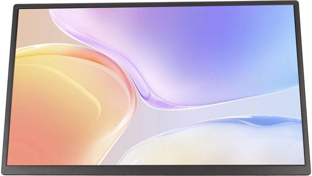 DIYelecs Tragbarer 18,5 Zoll Monitor Full HD 1080P Gaming Monitor Externes Display in Schwarz mit USB-C Anschluss - Bild 1