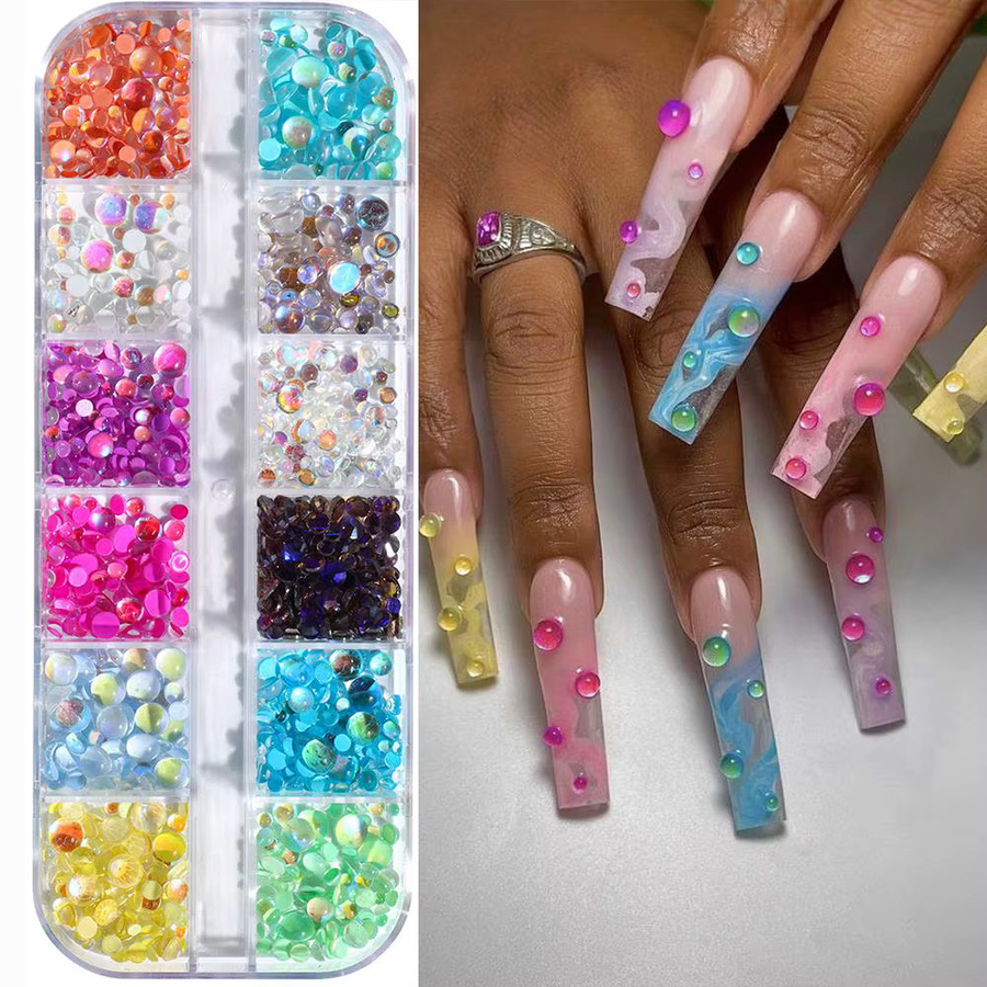 MAFANAILS Nagelcharms Meerjungfrauen-Perlen, Glänzend, Unisex - Bild 2