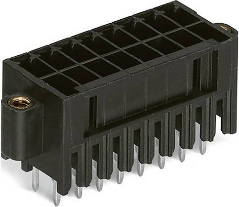 WAGO Federleiste 713-1402/117-000 in Schwarz, 80 Stück - Bild 1