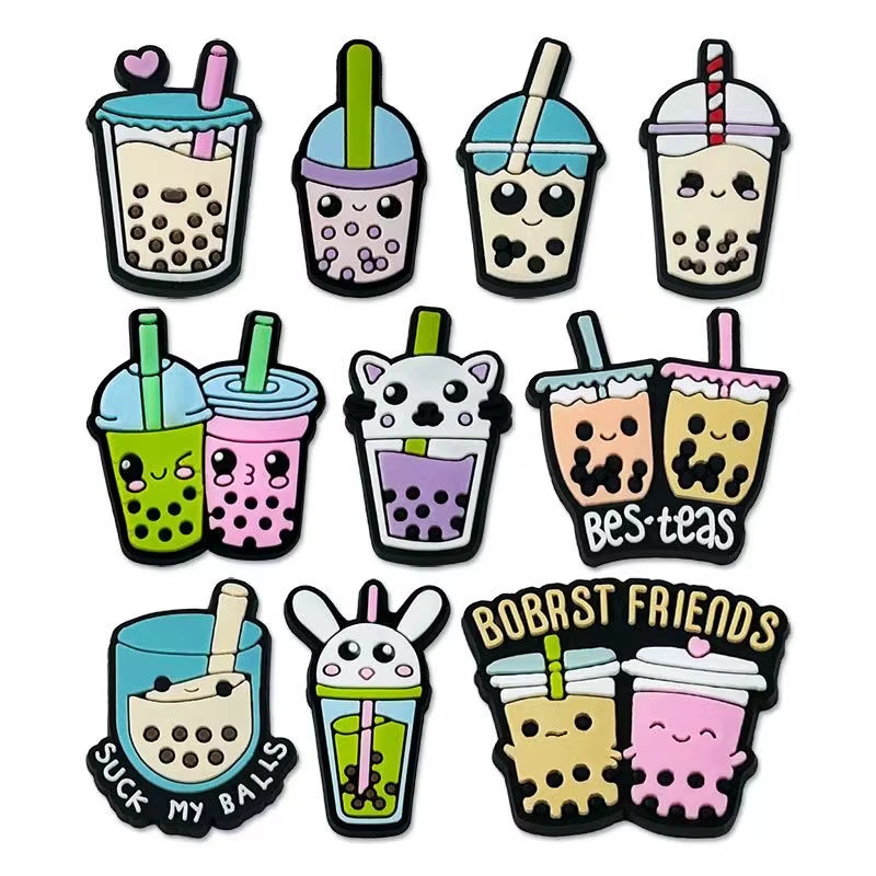 Lanxi League Charms, Boba Milch Tee Katze Kaffee, Kinder - Bild 4