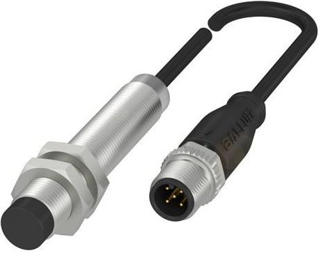 Balluff Induktiver Koppler BIC 1I1-P2A05-M12MM-BPX0-003-M45A in Silber und Messing - Bild 1