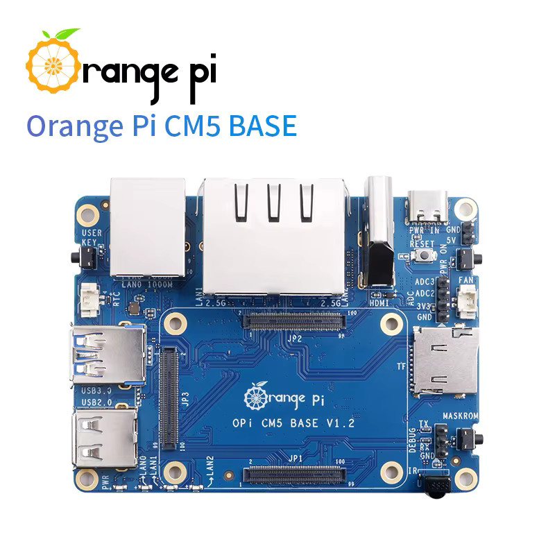 Orange Pi CM5 Basisplatine mit 2,5 G Gigabit LAN Single Board Computer für Orange Pi Compute Module 5 - Bild 2