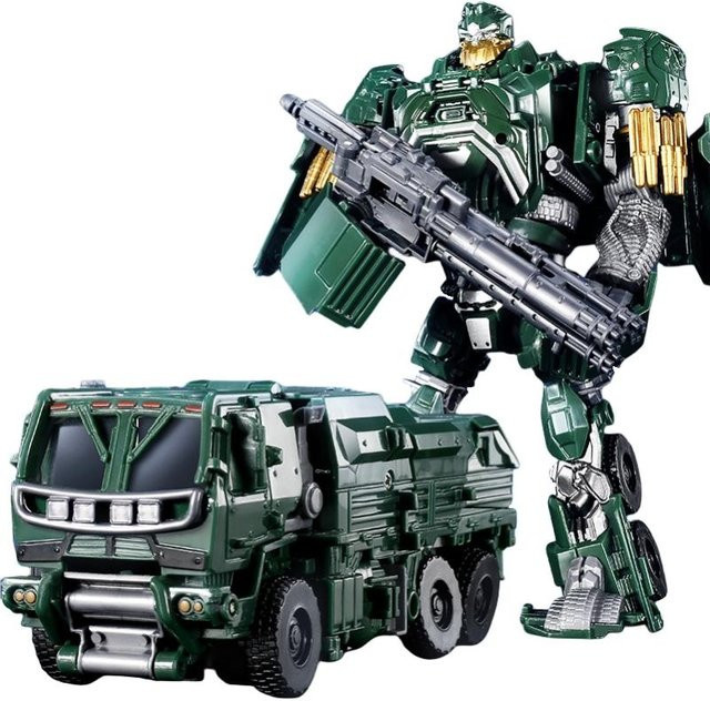 Yiran toy 1 Transformations-Film-Spielzeuge, Roboter-Auto, Actionfiguren, 19cm, schwarz - Bild 1