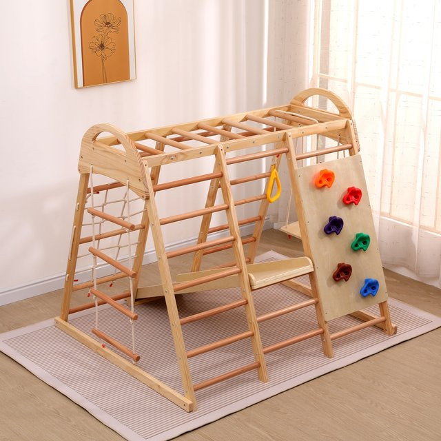 Jugacool 7-in-1 Multifunctional Climbing Frame, Spielzelt, ab 3 Jahre - Bild 1