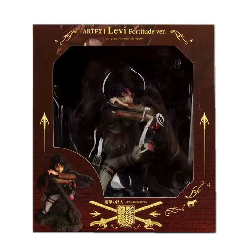 Bandai Attack On Titan Levi Ackerman Charaktermodell, 18 cm, Bunt - Bild 3