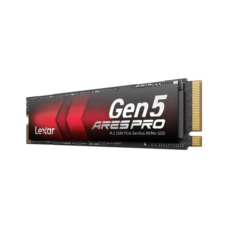 Lexar ARES PRO NVMe M.2 2280 PCIe 5.0 x4 SSD mit Lesegeschwindigkeiten bis zu 14000 MB/s für PC und PS5 - Bild 3