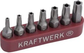 Kraftwerk 7-tlg. Maschinen-TX-Bit-Satz 1/4" T10-40 in Multicolour - Bild 1