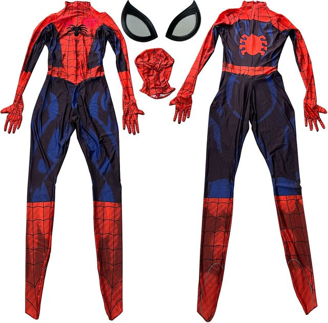 Hot Toys Marvel Spinne Cosplay Kostüm, Zentai Mann Body, Erwachsene - Bild 1