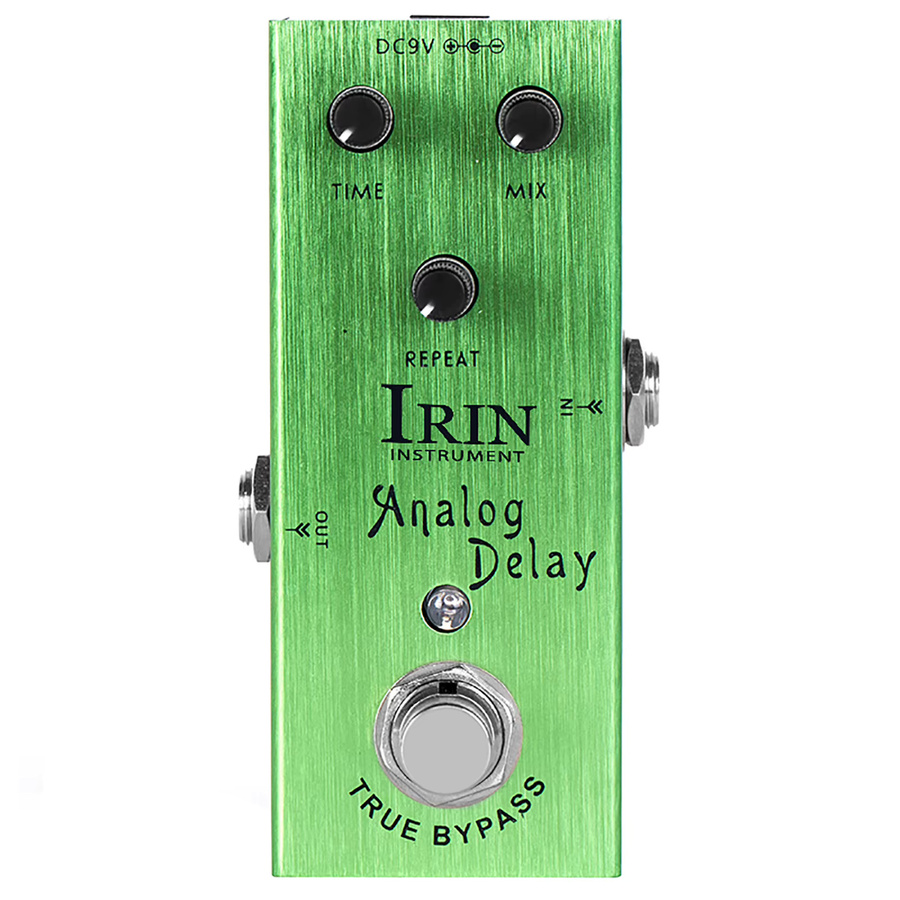 IRIN E-Gitarre Effektpedal mit Overdrive, Distortion, Analog Delay, Kompressor, Chorus und Tremolo - Bild 3