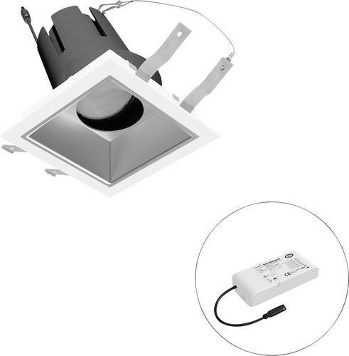 EVN LED-Deckenstrahler F03R14SM1840L38D in Weiß, quadratisch und verstellbar - Bild 1