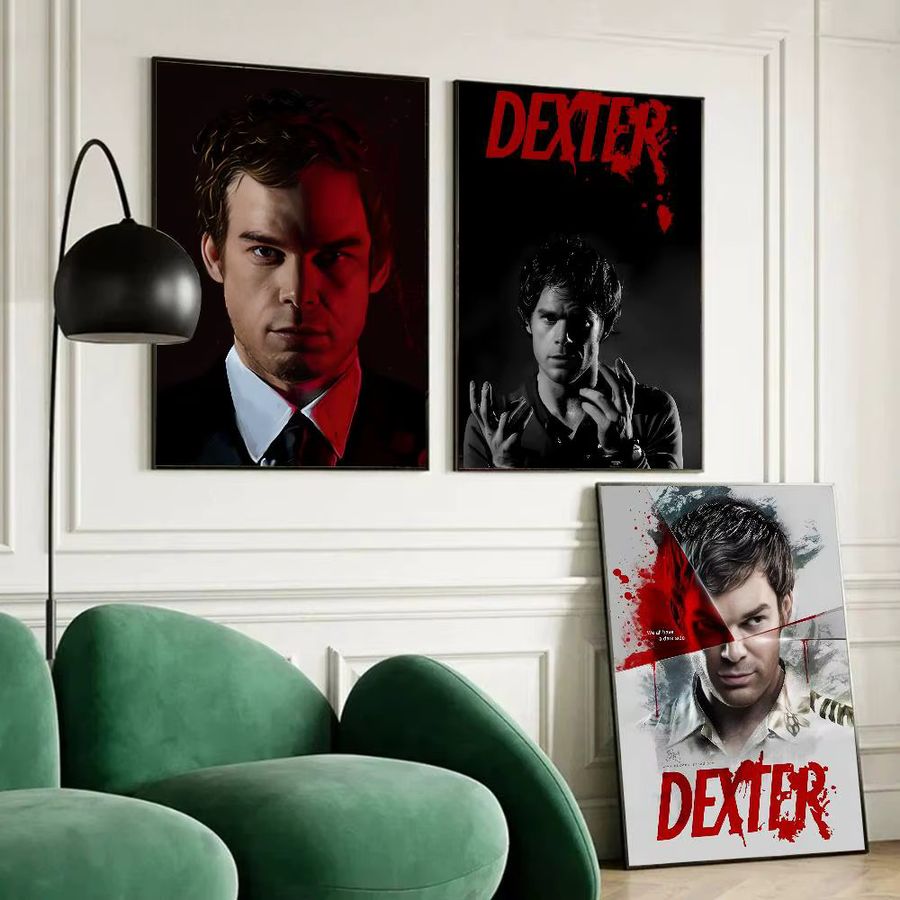 Dexter Morgan Poster Selbstklebender Wandaufkleber aus wasserfestem Papier für dein Zuhause oder die Bar - Bild 5