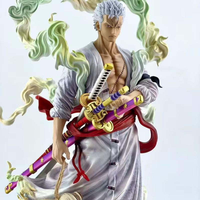 Bandai One Piece Roronoa Zoro Swordsman Anime Figur Nika Form Modell Ornament Box Set, Multicolor, Höhe: 28,0 cm, Breite: 28,0 cm, Tiefe: 28,0 cm - Bild 2