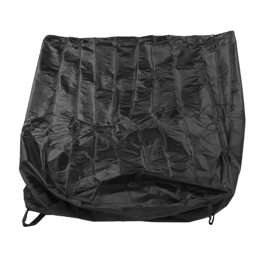 TOMTOP JMS Trampolinabdeckung aus Oxford-Gewebe und PVC, wasserdicht und staubdicht, grau, B: 99 cm, T: 158 cm - Bild 2