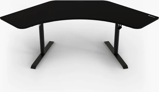 Arozzi Gaming-Tisch in Schwarz mit höhenverstellbarer Tischplatte und Kabelablage, B/T/H: 225 x 71 x 71-81 cm - Bild 1