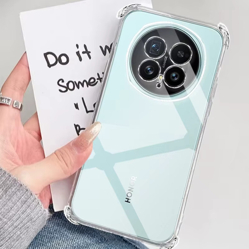 Transparente und bruchsichere Handyhülle für Honor Magic 8, 7, 6, 5 und 4 Pro Lite mit TPU-Rückseite - Bild 6