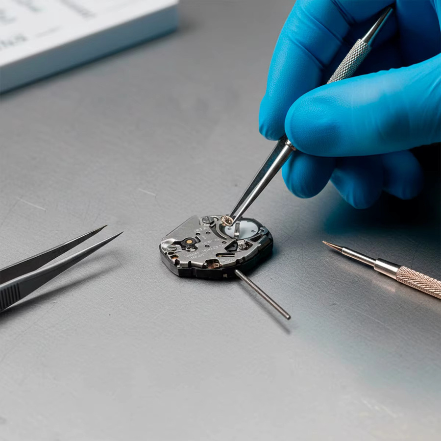 CHIICSMART Quarz-Ersatzwerk, Silber - Bild 2