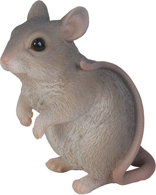 Graue Maus Figur aus Polystone von HotAnt - Bild 1